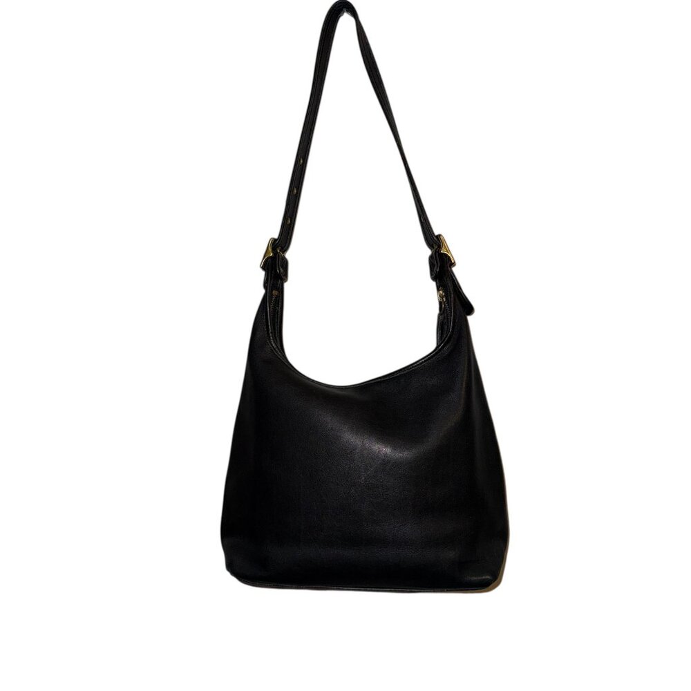 Old Vintage COACH Legacy Hobo One Shoulder Bag 9058 Black - Picture 3 of 16